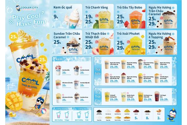 Cooler City Vietnamese Menu