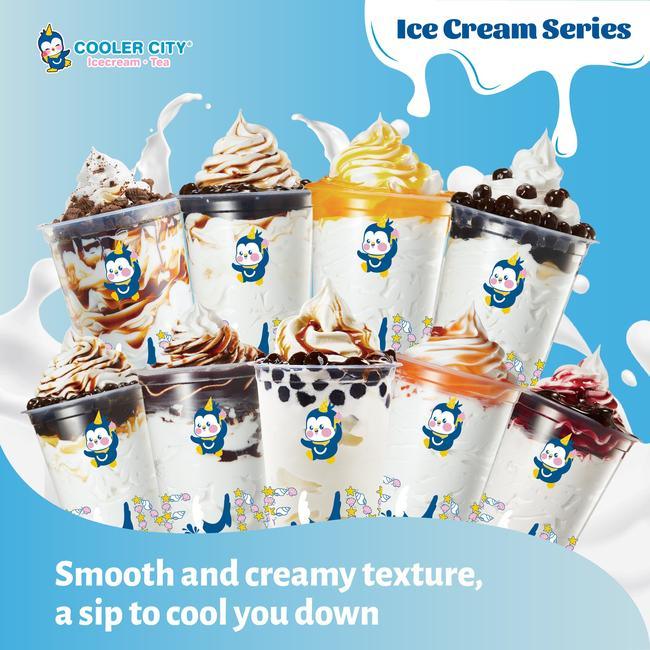 Localized Cooler City Ice Cream Series Products in Cambodia